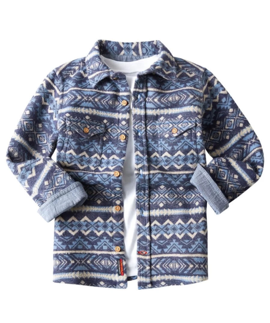"Joe Browns Kids Blue Fresh And Funky Shirt - Stylish Children's Top"