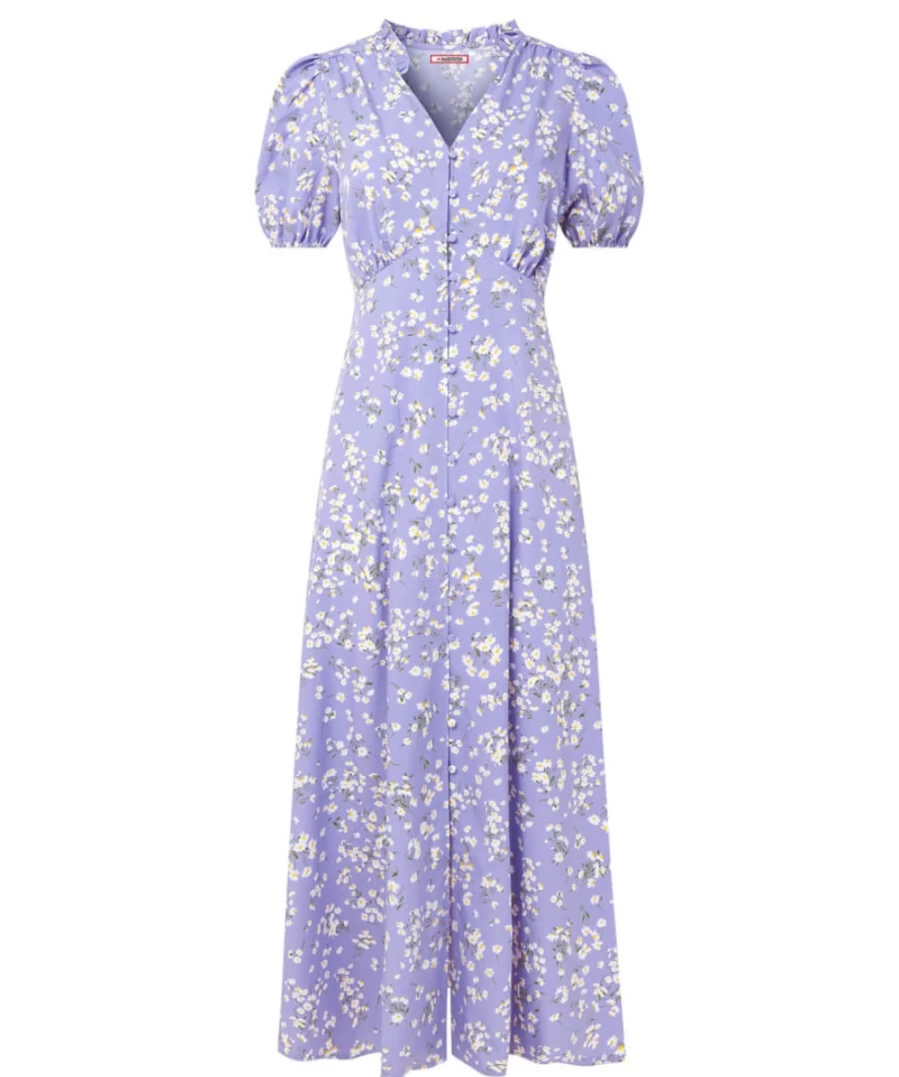 "Joe Browns Women's Black Jasmine Dress - Elegant Floral Design"