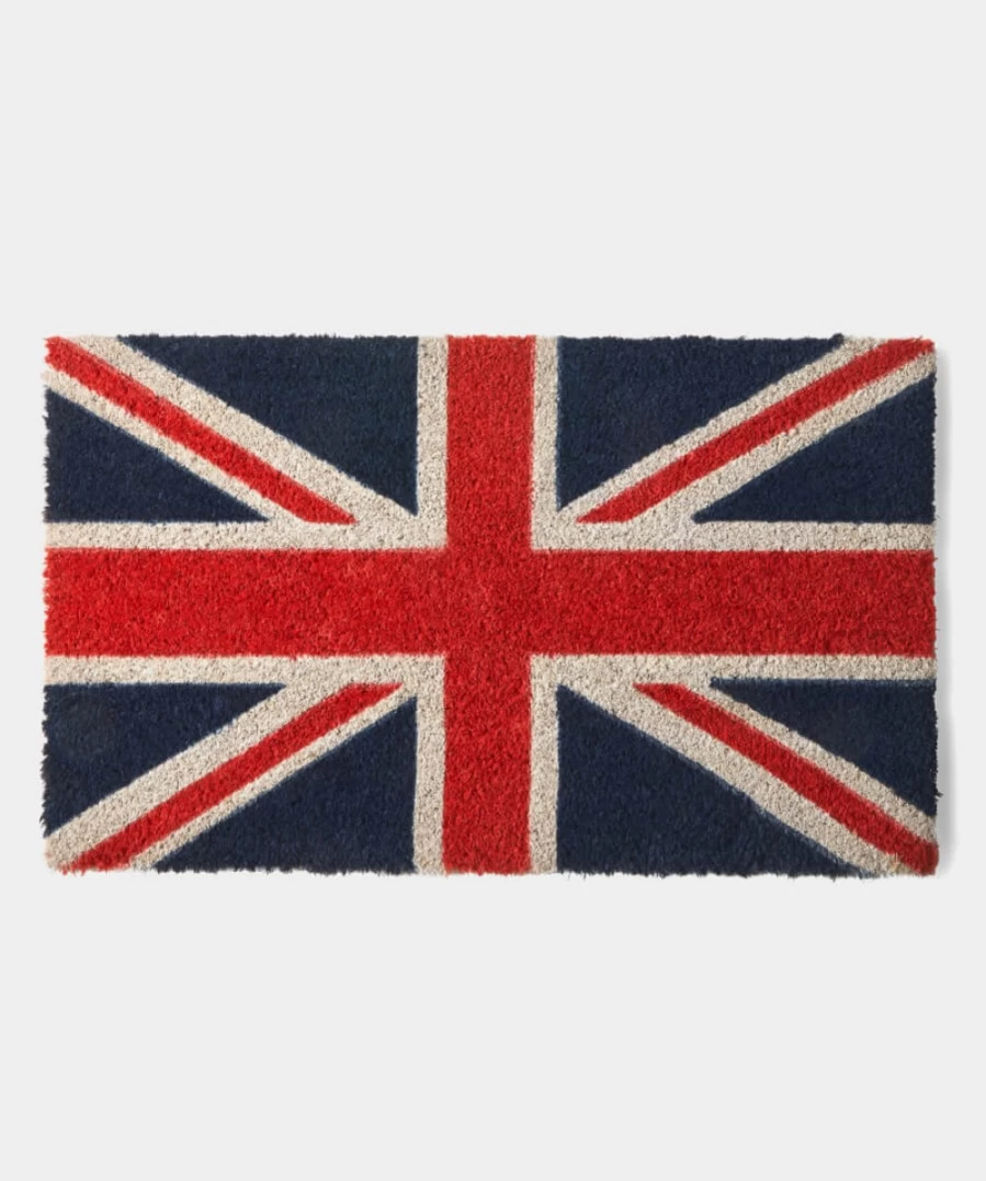 Joe Browns Union Jack Doormat - Multi-Colored British Flag Welcome Mat