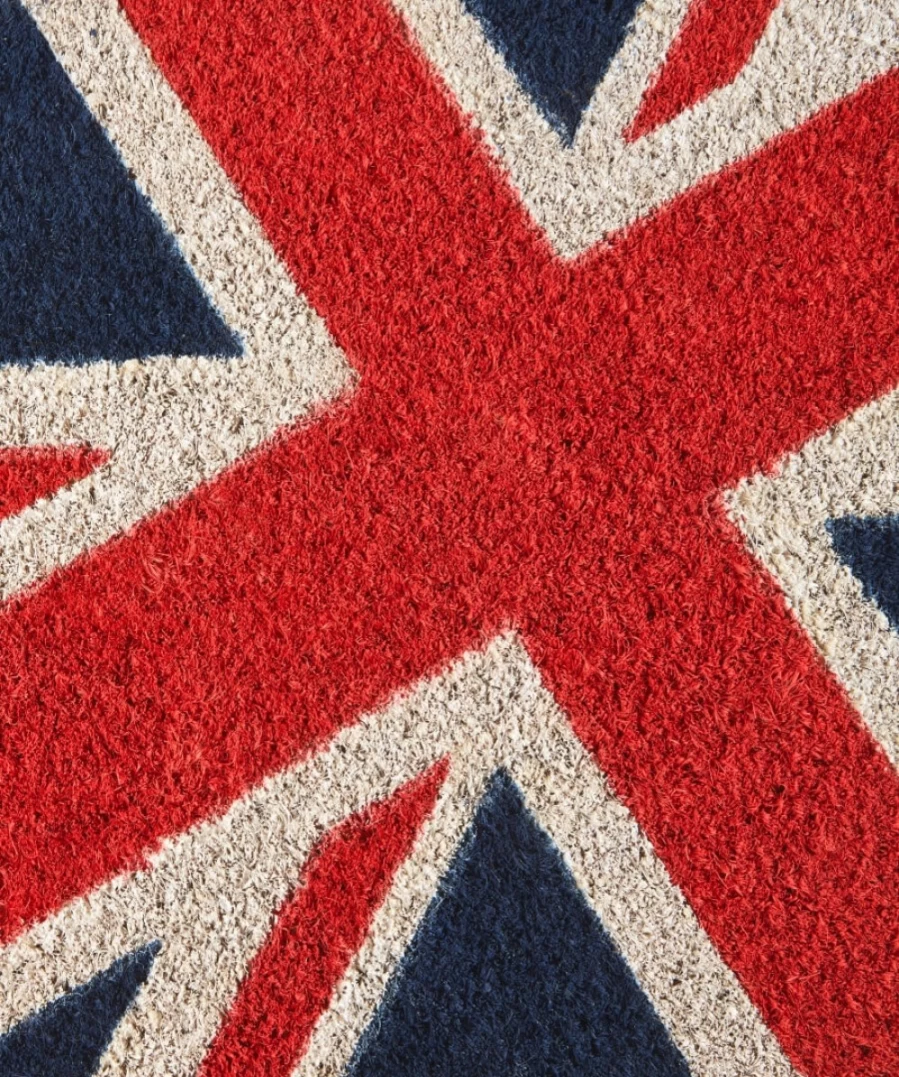 Joe Browns Union Jack Doormat - Multi-Colored British Flag Welcome Mat