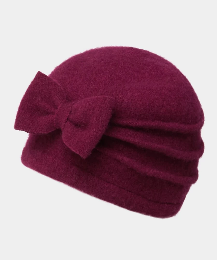 Joe Browns Women's Damson Wool Cloche Hat - Miss Brookes Style