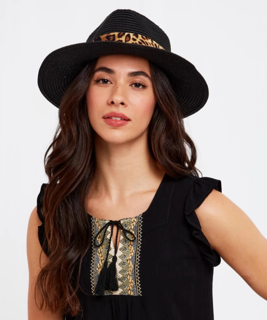 Joe Browns Women's Black Embroidered Top - All Day Comfort & Style
