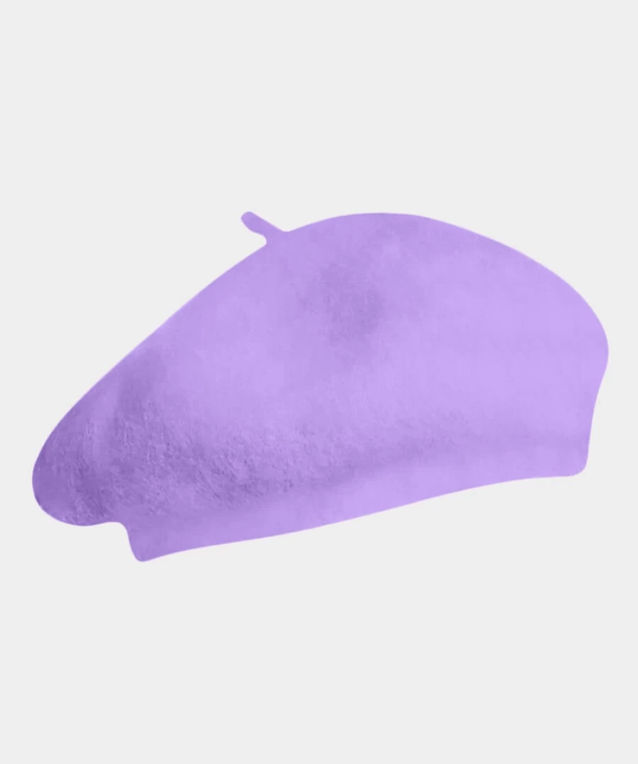 Joe Browns Women's Lilac Wool Rich Beret - Mimi Style Fashion Hat
