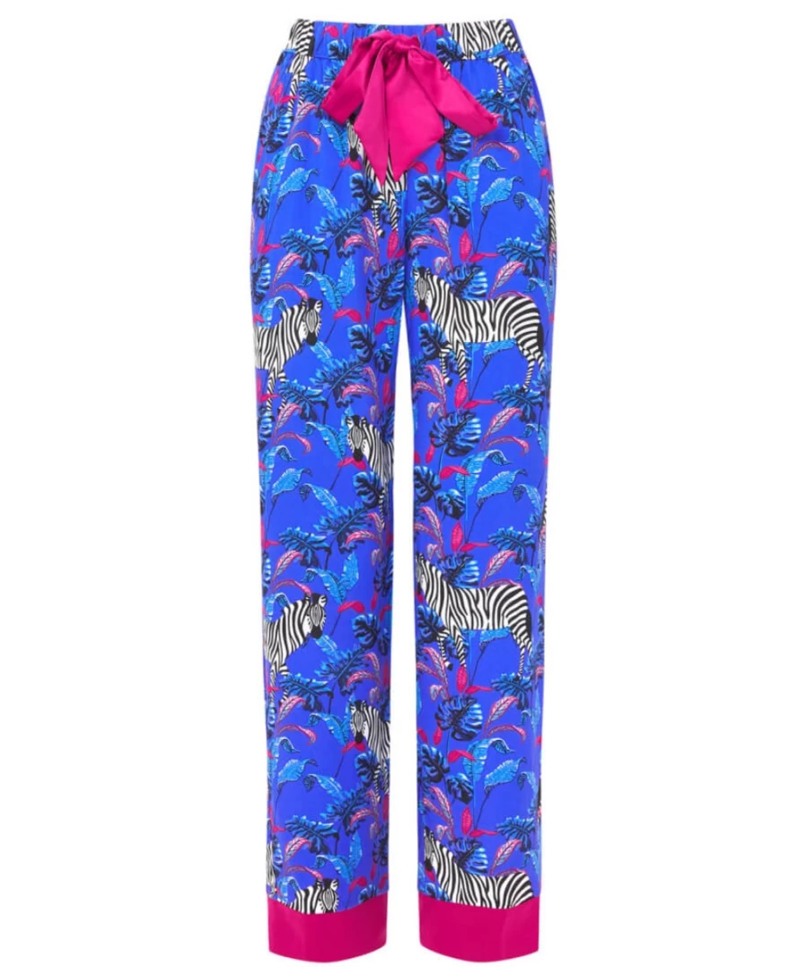 Joe Browns Women's Multi-Color Zebra Print Boutique Trousers