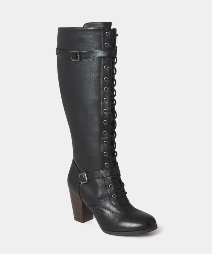 Joe Browns Women's Black Sharp And Smart Lace Up Boots