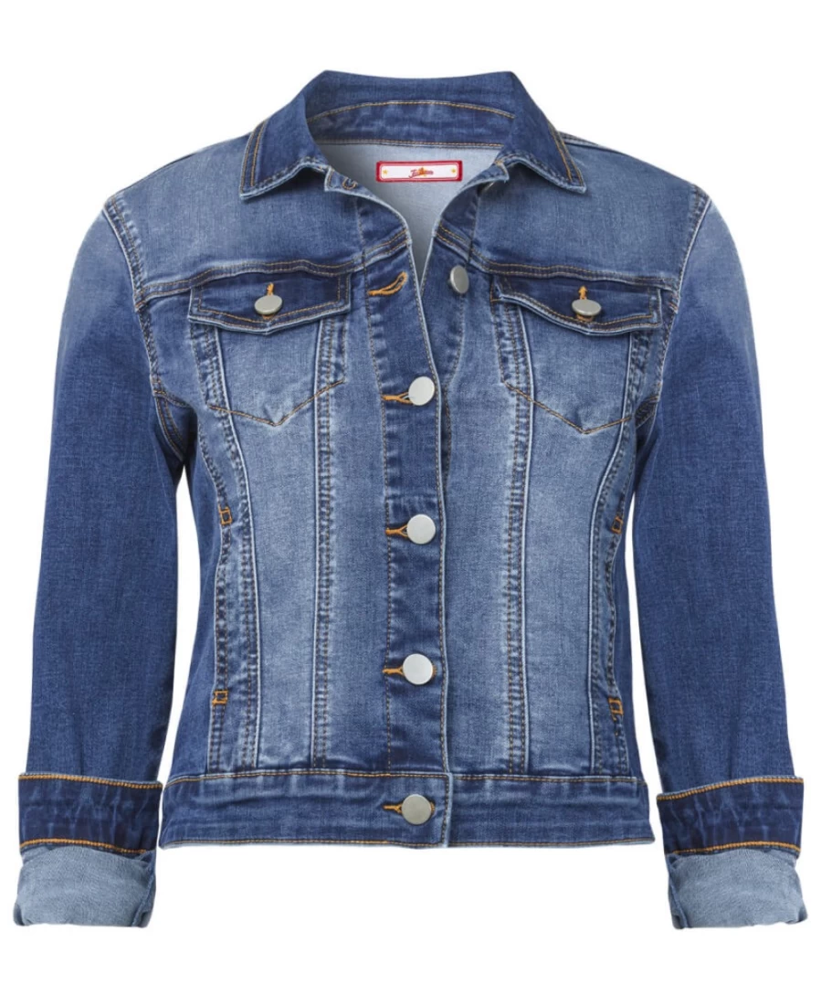 Joe Browns Women's Blue Essential Denim Jacket | Classic Casual Style