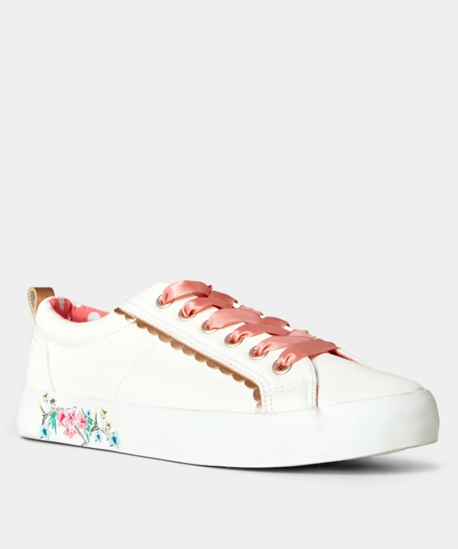 Joe Browns Women's White Multi Printed Pumps - Fantastic Day Design