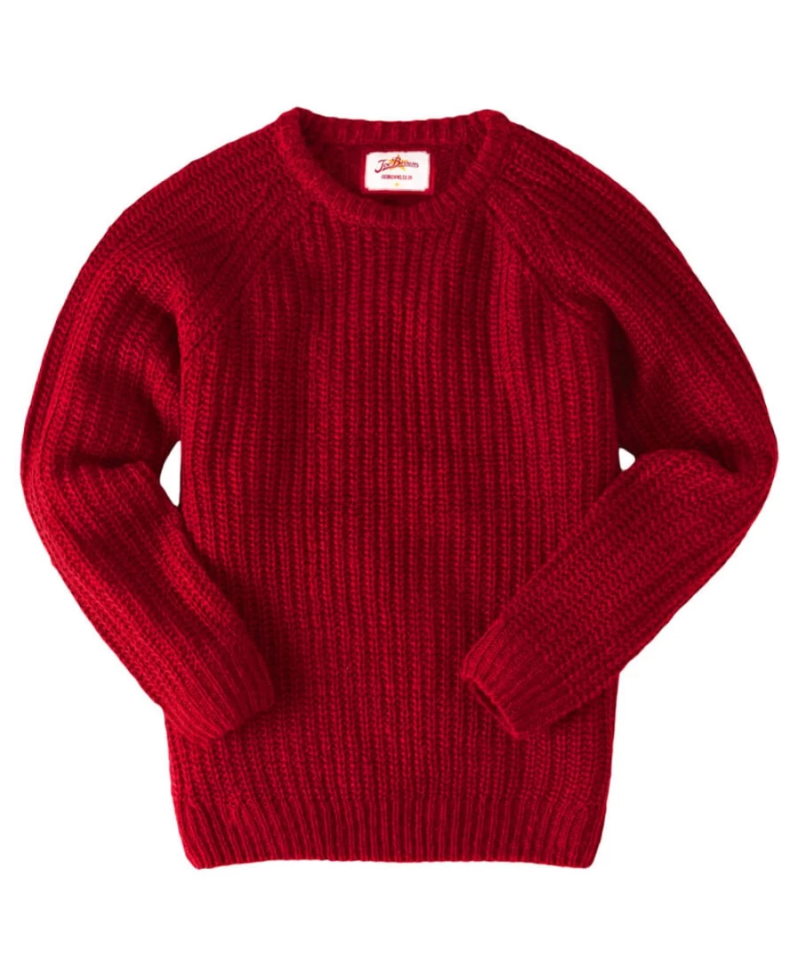 Joe Browns Men's Red Shore Crew Knit Sweater