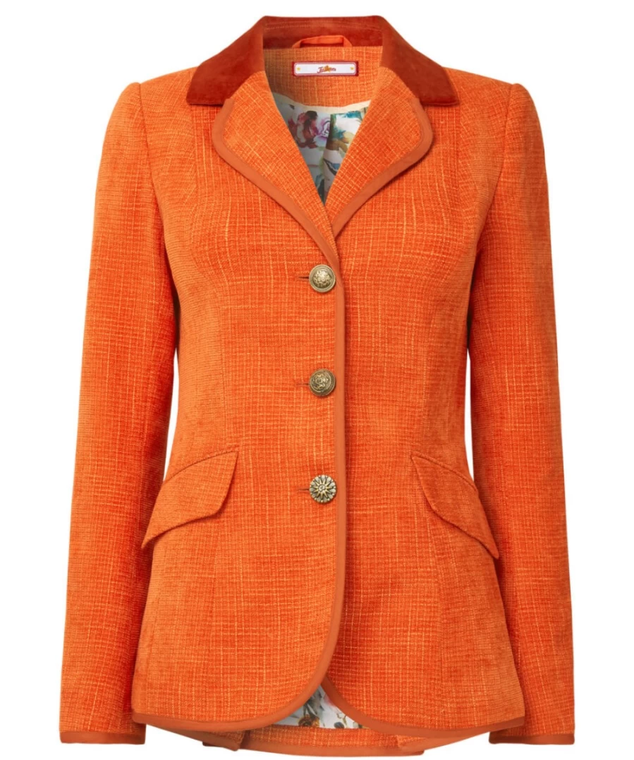 Joe Browns Women's Orange Forever Jacket - Joe's Favourite Stylish Outerwear