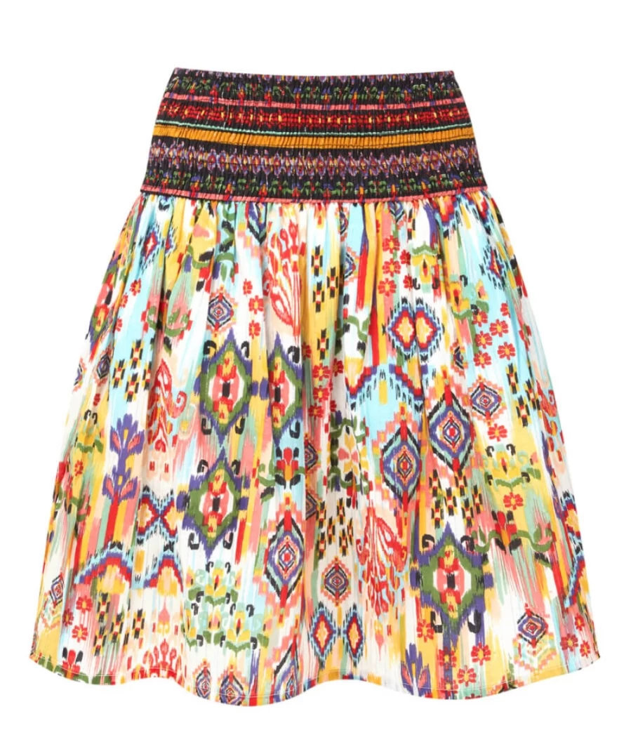 "Joe Browns Women's Joyful Mini Skirt in Multi Color - Stylish & Comfortable"