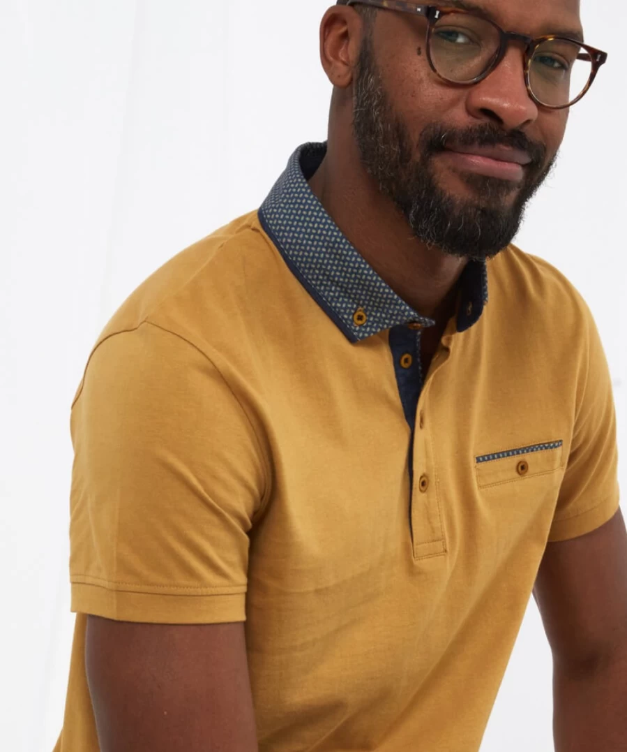 Joe Browns Men's Camel Smart Polo Shirt - Stylish & Sensational Fit