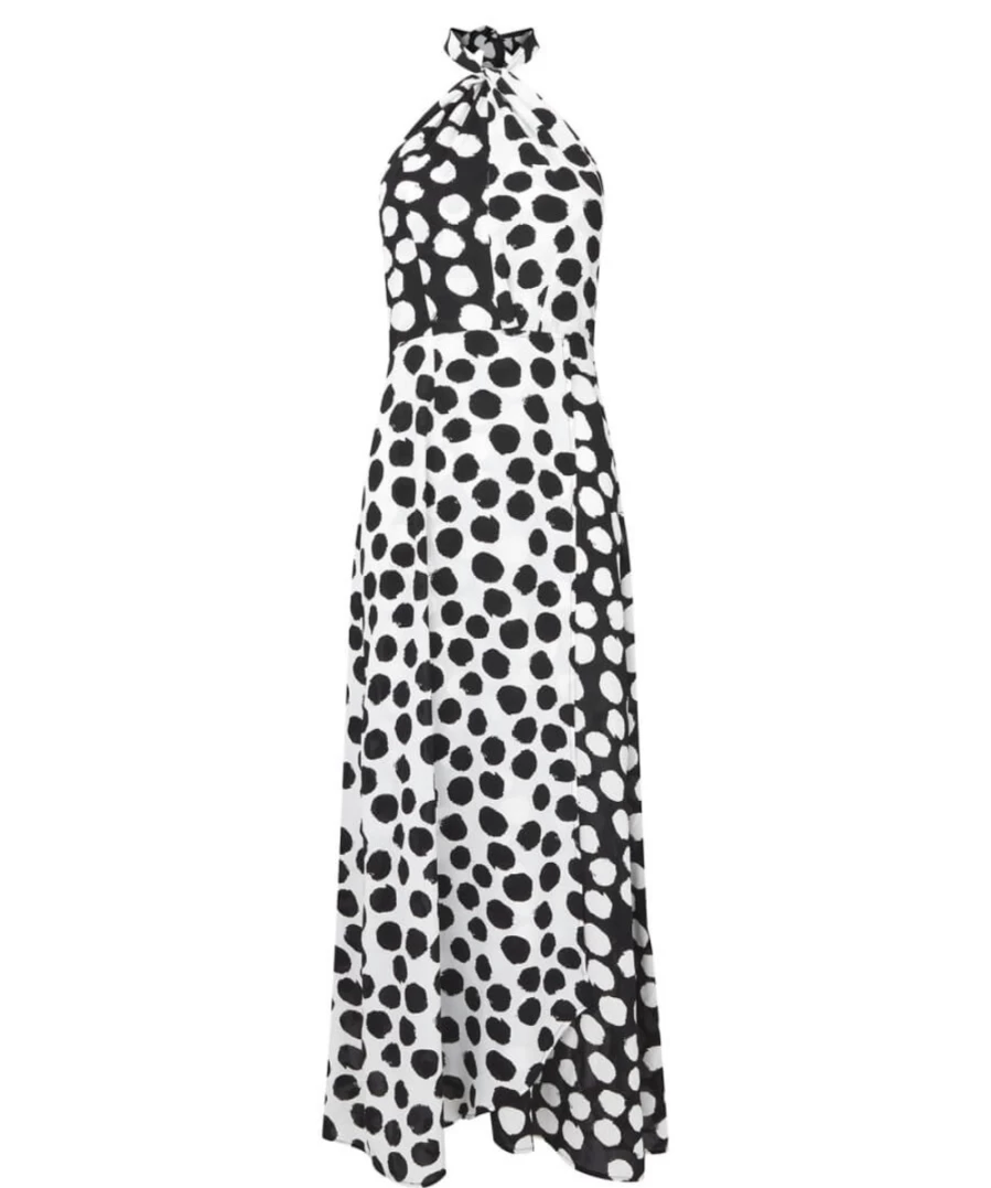 Joe Browns Women's Stunning Multi-Color Halterneck Dress for Elegant Style