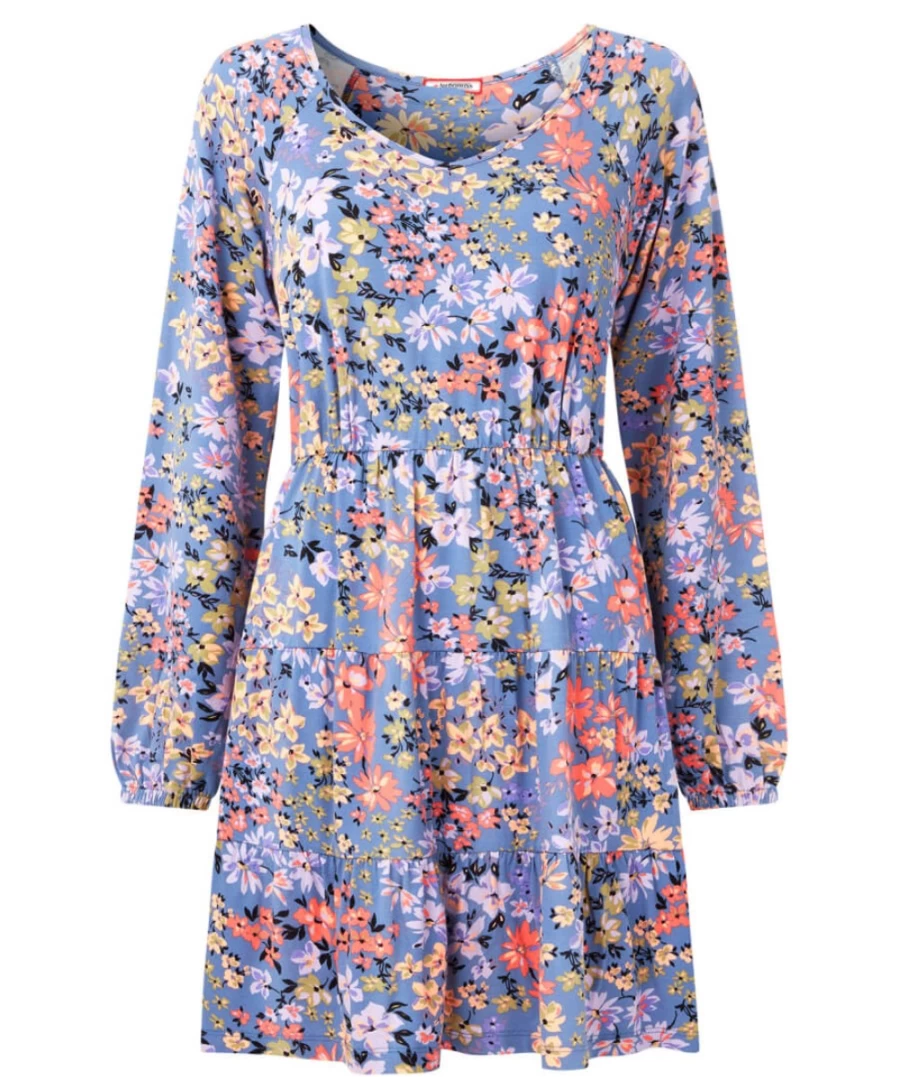 Joe Browns Women's Blissful Blooms Multi-Color Floral Tunic Top