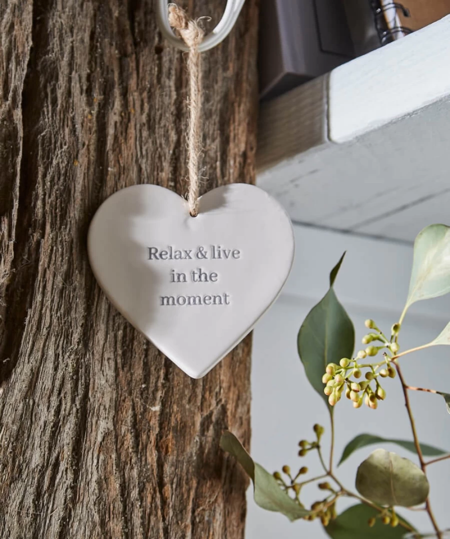 Joe Browns Men's Calm Ceramic Heart - Sloe Joes Slogan Design
