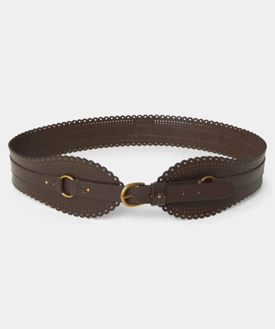Joe Browns Women's Black Premium Leather Waist Belt - Perfection in Style & Comfort