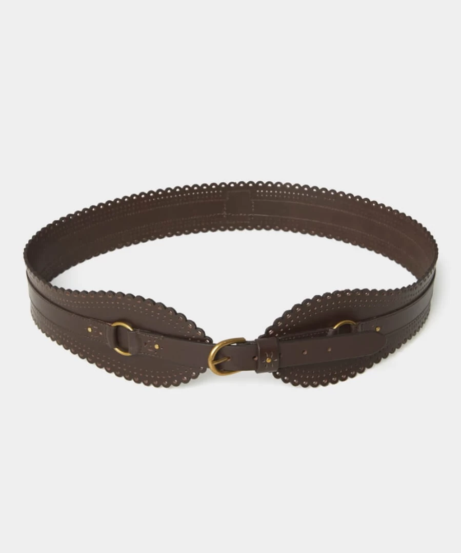 Joe Browns Women's Black Premium Leather Waist Belt - Perfection in Style & Comfort