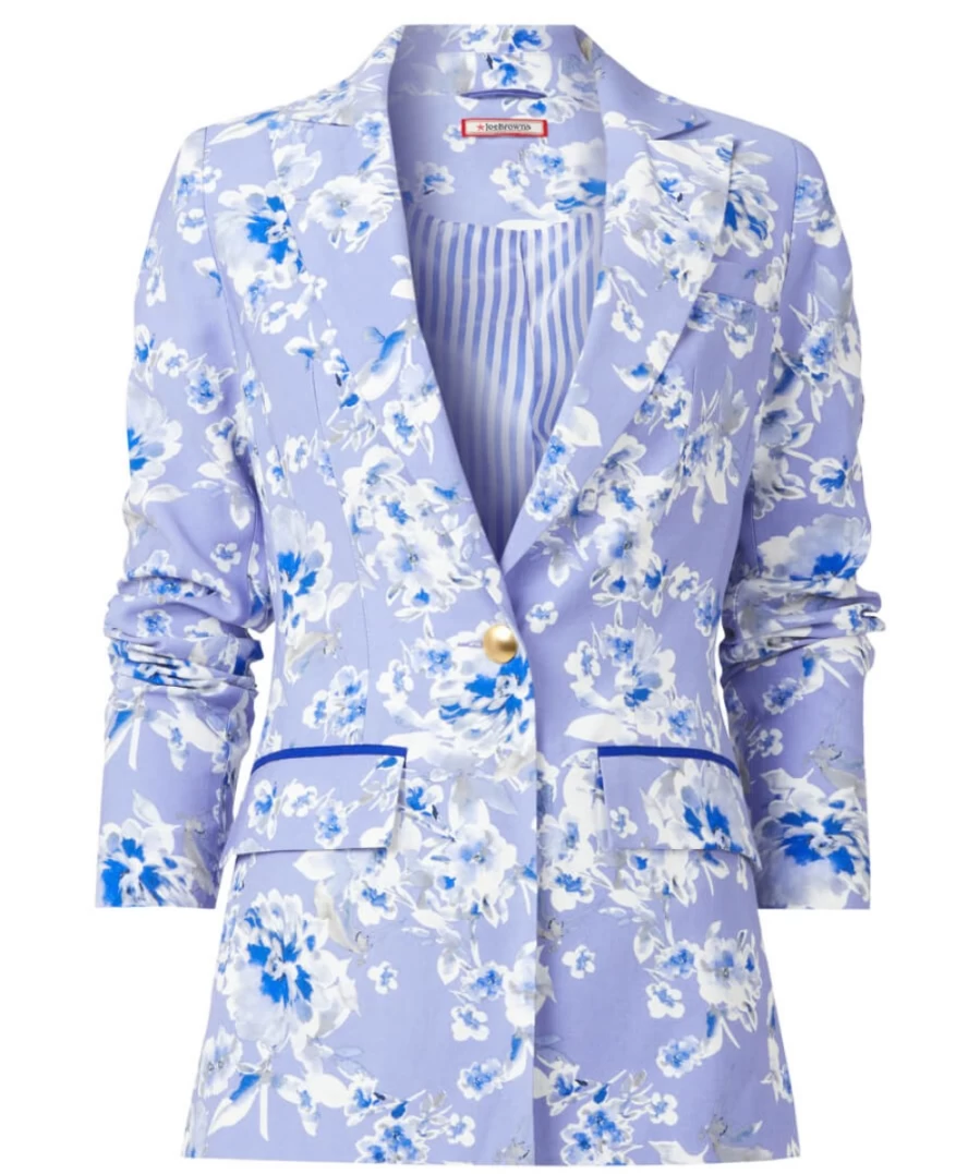 Joe Browns Women's Blue Rebecca Suit Jacket - Stylish Tailored Blazer for Women