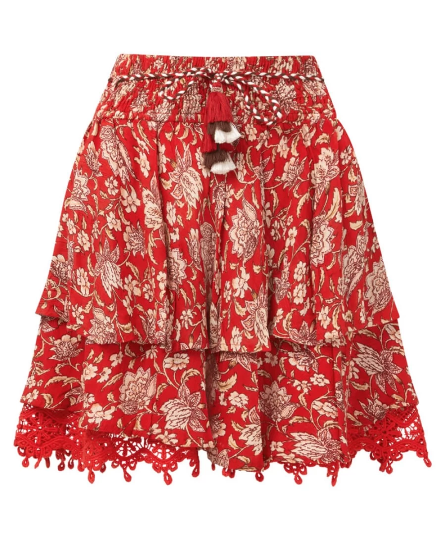 Joe Browns Women's Red Ravishing Ruby Skirt - Elegant & Stylish