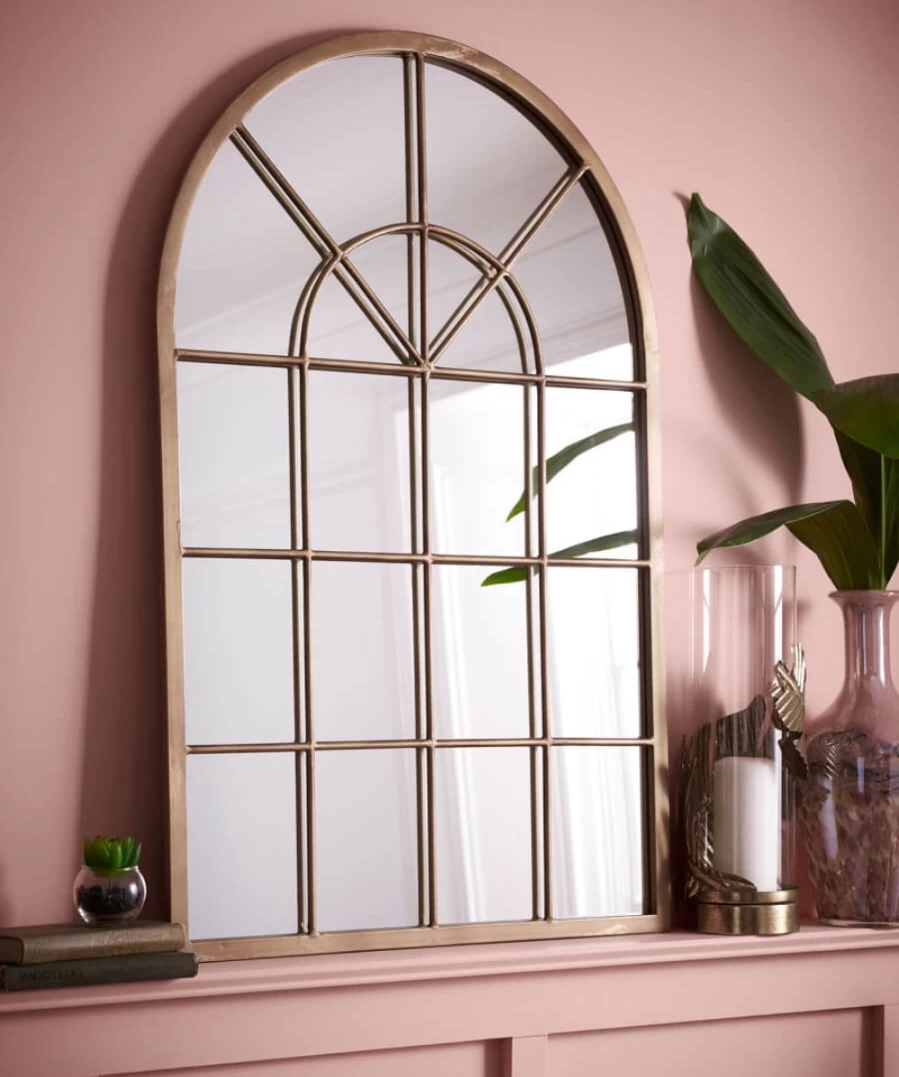 Joe Browns Bronze Brilliantarch Mirror - Elegant Wall Decor for Modern Homes