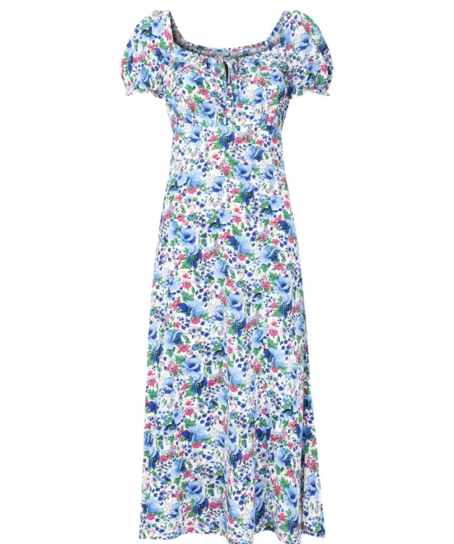 Joe Browns Women's Isla Dress in Multi Color - Stylish Floral Printed Boho Maxi Dress