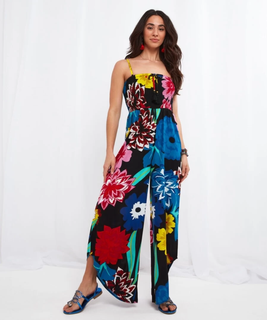 Joe Browns Women's Pop Of Fun Jumpsuit - Multi Color Playful & Stylish Romper