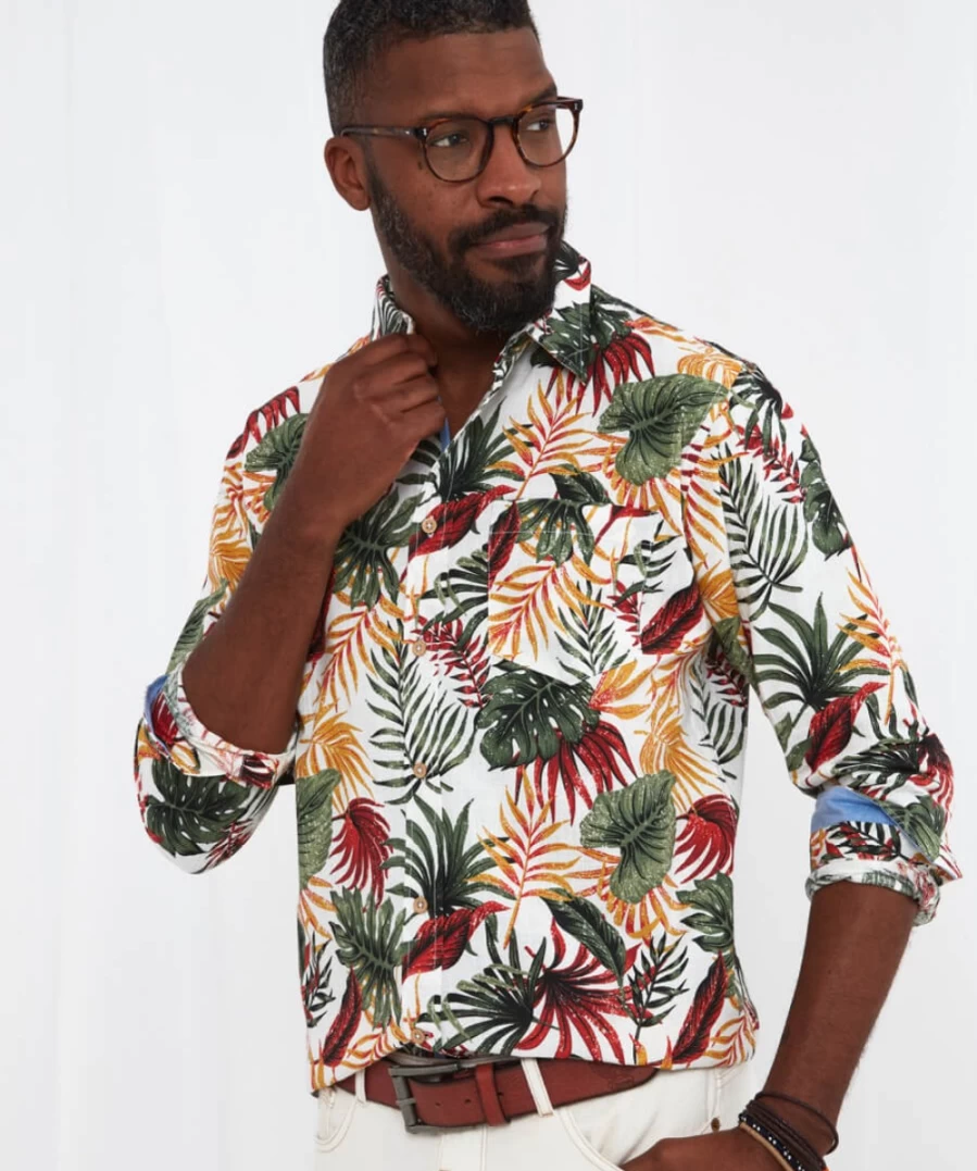 "Joe Browns Men's Multi-Color Remarkable Relaxed Shirt"
