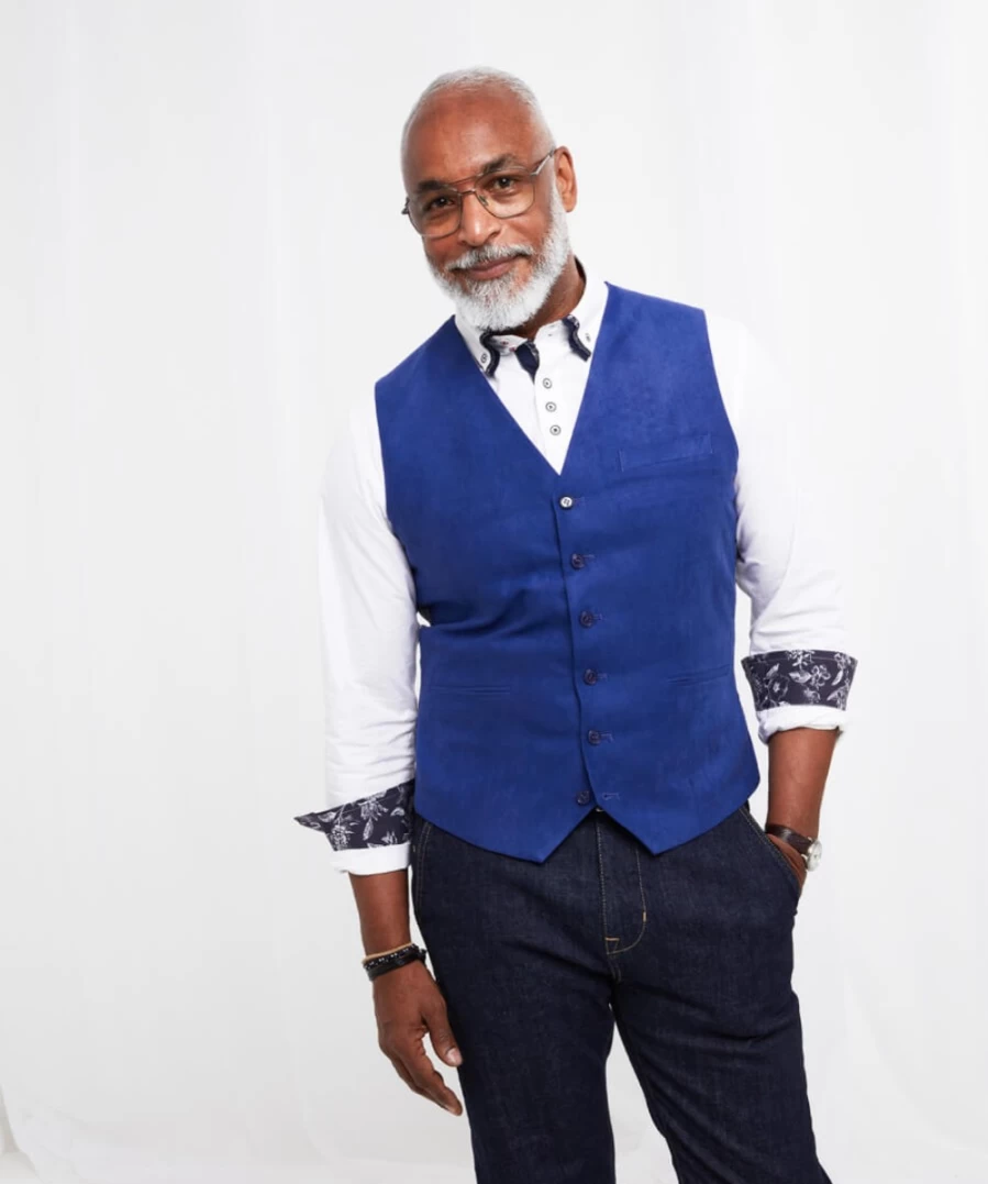 Joe Browns Men's Blue Smart Waistcoat – Stylish & Sensational Formal Wear