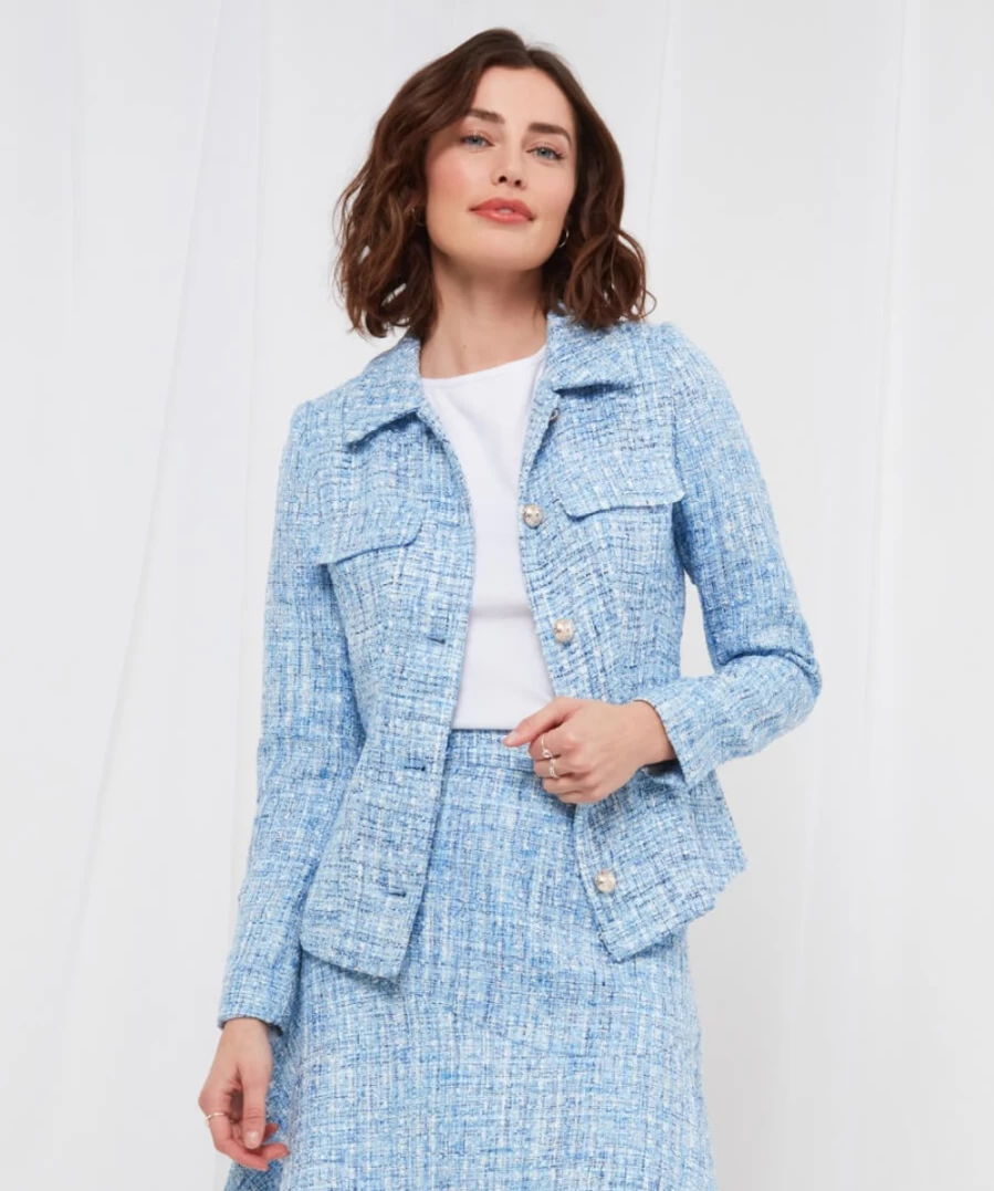 "Joe Browns Women's Blue Summer Jacket – Lightweight & Stylish Favorite"