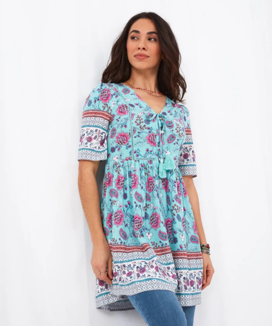 "Joe Browns Women's Summer Days Tunic in Multi Color – Lightweight & Stylish"