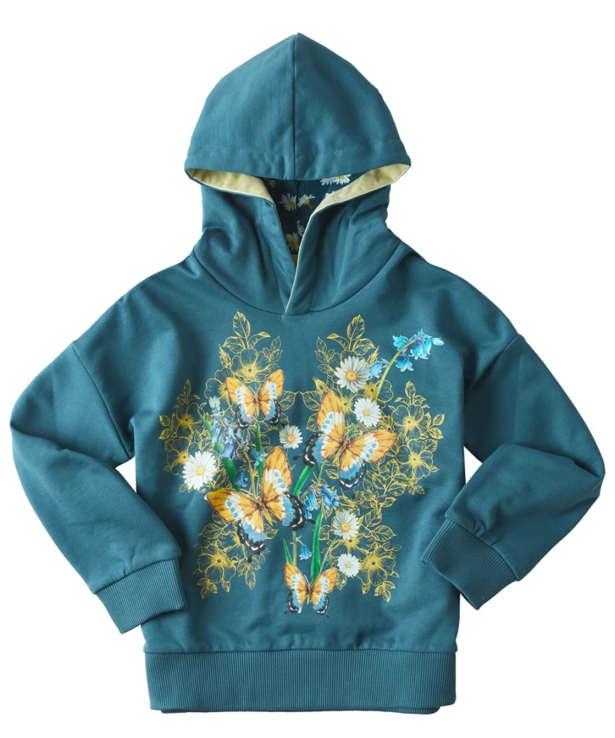 Joe Browns Kids Blue Marvellous Meadows Sweatshirt - Comfortable Casual Pullover for Children