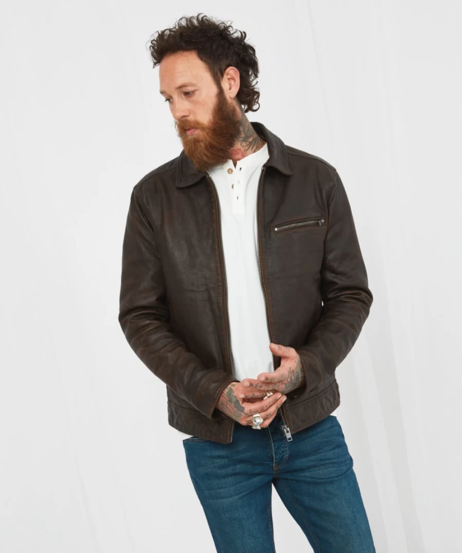 Joe Browns Men's Chestnut Good Old Days Vintage Jacket