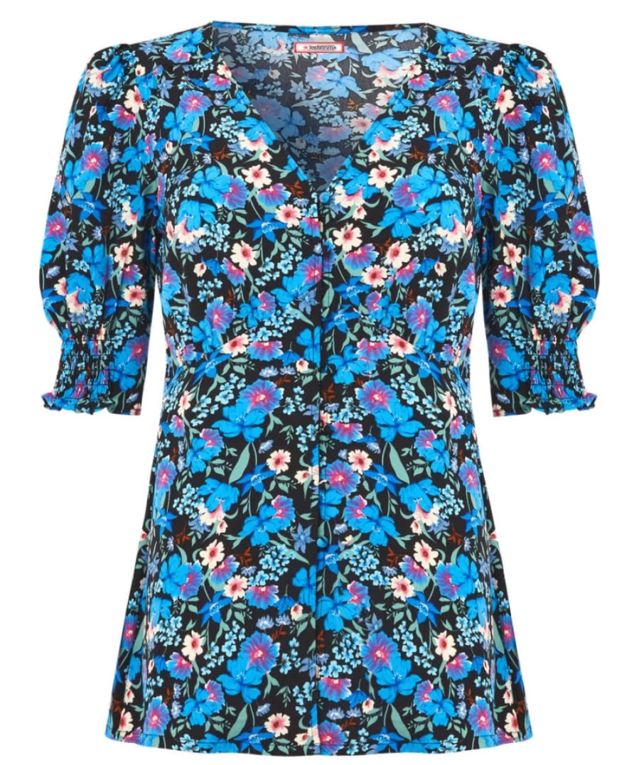 Joe Browns Women's Phoebe Floral Blouse in Multi Color - Stylish Floral Print Top