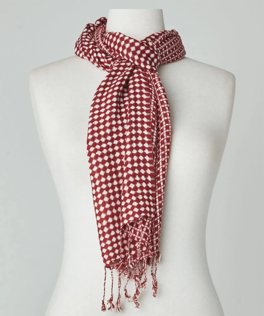 Joe Browns Red Noah Scarf for Men - Premium Winter Accessory