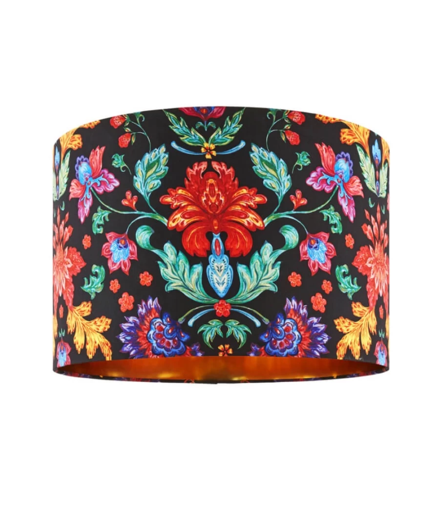 "Joe Browns Multi-Color Beguiling Black Floral Print Top"