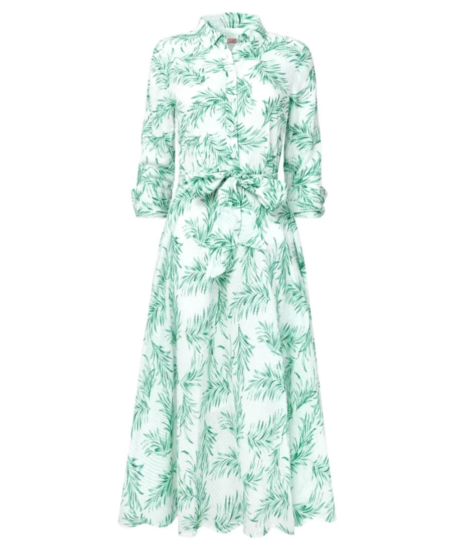 Joe Browns Women's Multi Color Holly Fern Printed Dress - Floral Bohemian Style