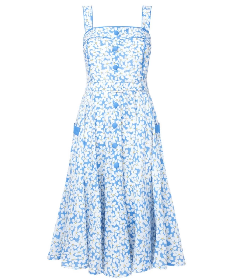 Joe Browns Women's Freya Blue Button Through Top