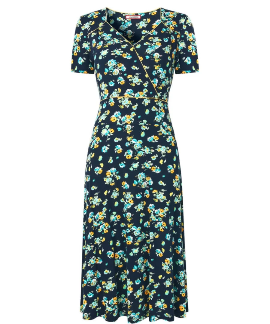 Joe Browns Women's Sofia Jersey Dress in Multi Color - Comfortable & Stylish Summer Outfit