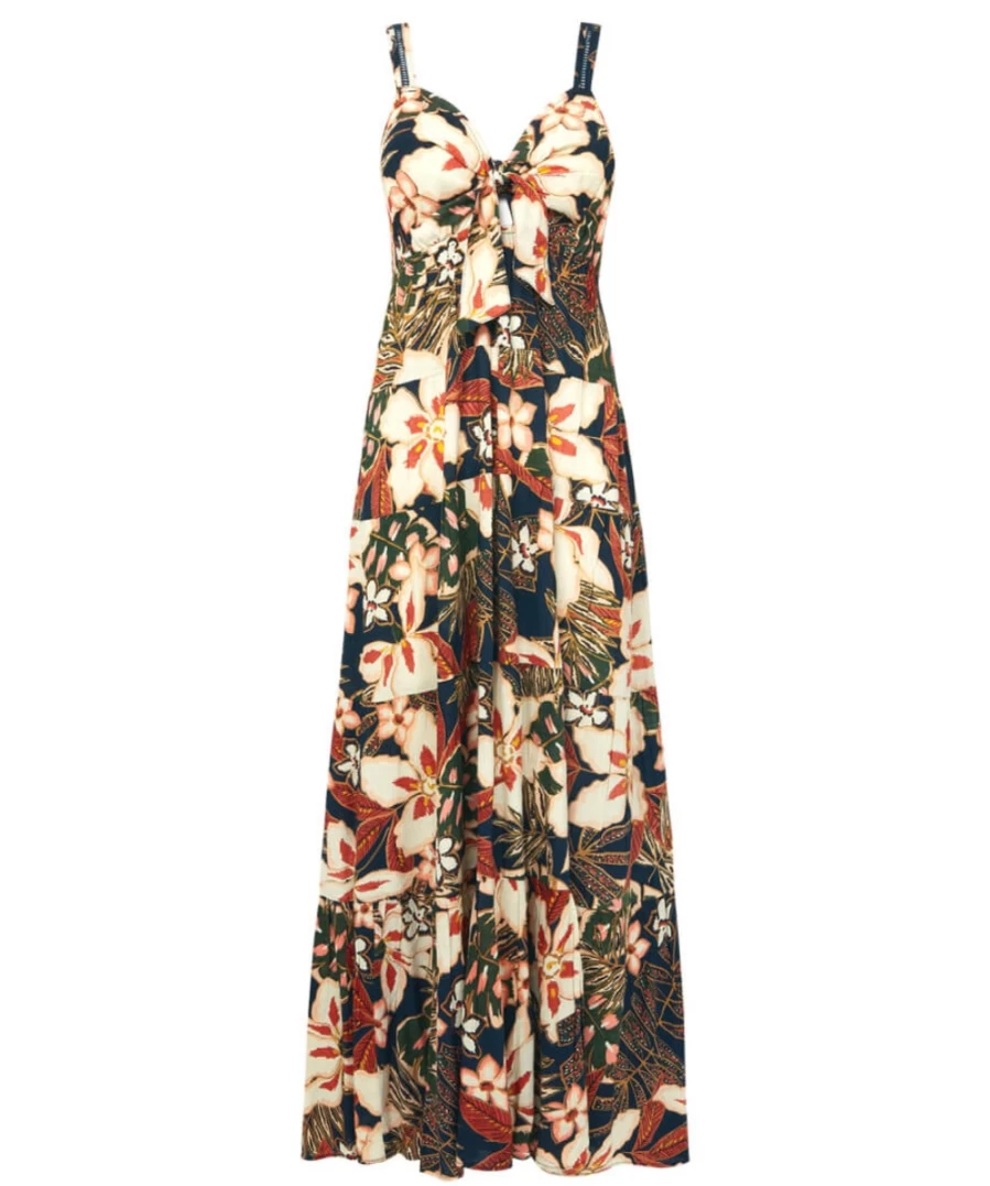Joe Browns Women's Briony Beach Dress in Multi - Flowy Summer Boho Style