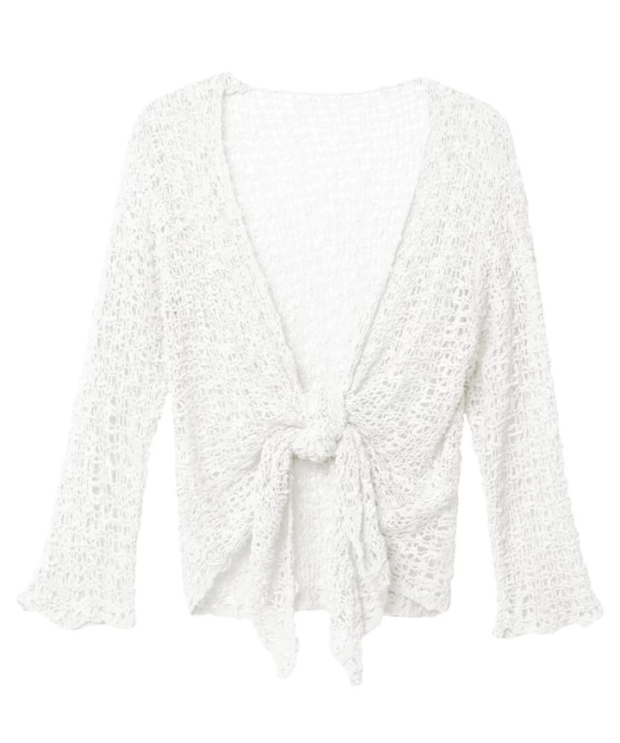 "Joe Browns Women's Blue Sea Breeze 2 Way Cardigan - Lightweight & Stylish"