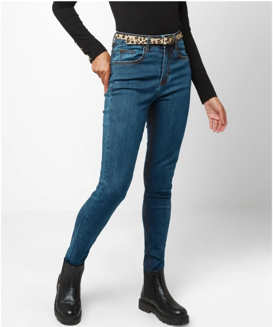 Joe Browns Women's Blue Skinny Fit Jeans - Must Have Stretch Denim Pants