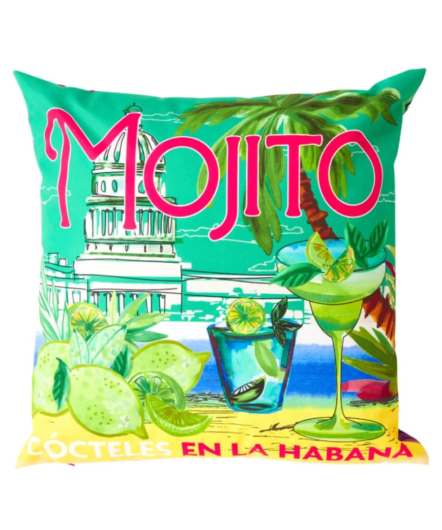 Joe Browns Marvellous Mojito Multi-Colored Garden Cushion for Outdoor Decor