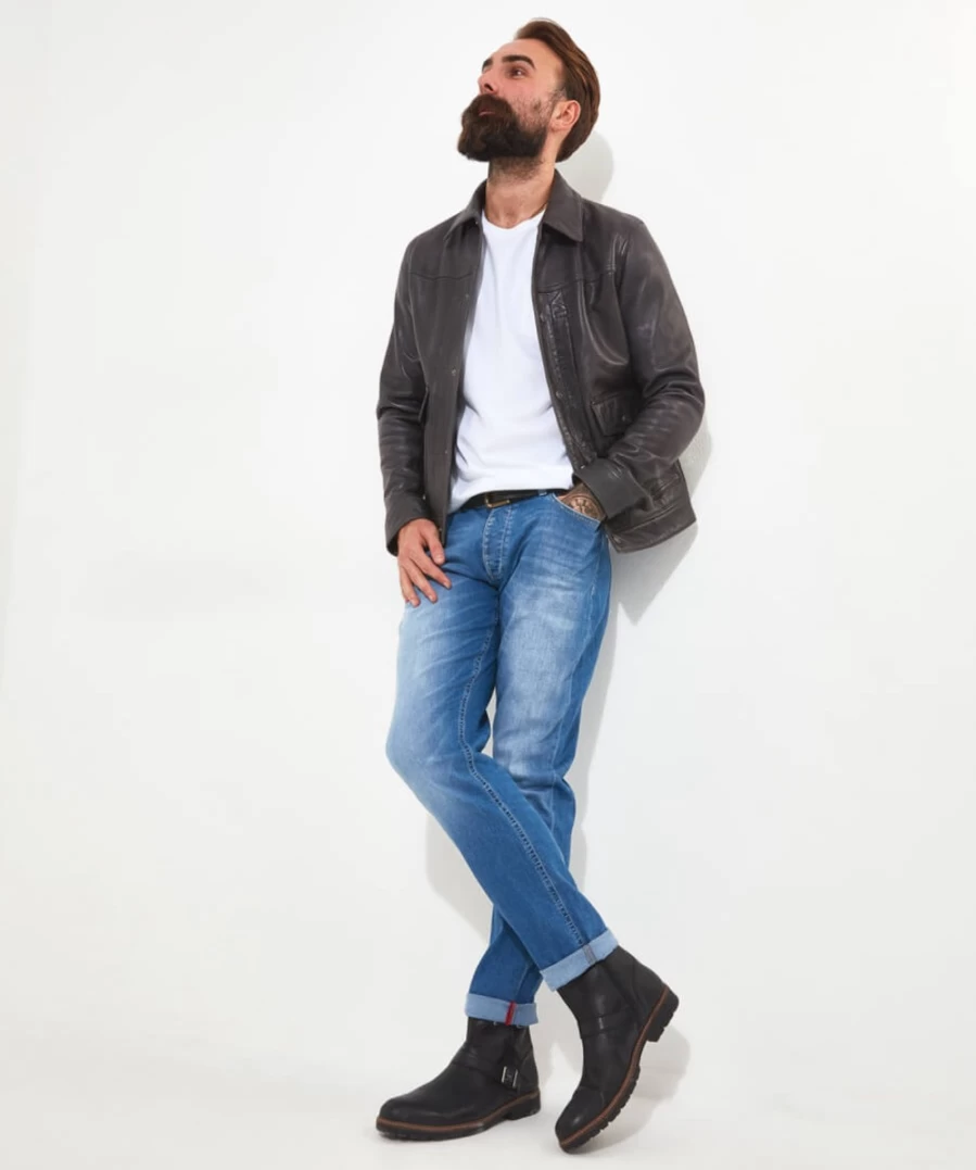Joe Browns Men's Summer Blue Sensational Slim Fit Jeans for Style & Comfort