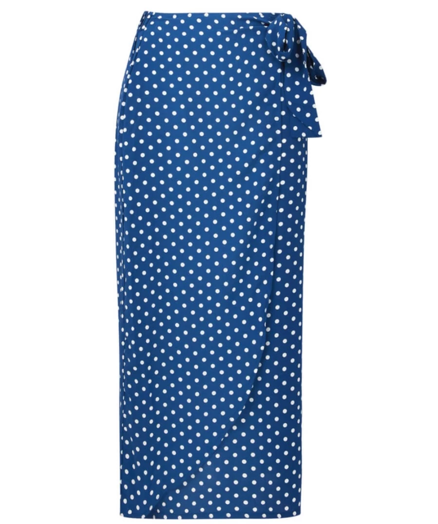 Joe Browns Women's Blue Spot Print Skirt - Trixie Floral Design Summer Casual Wear