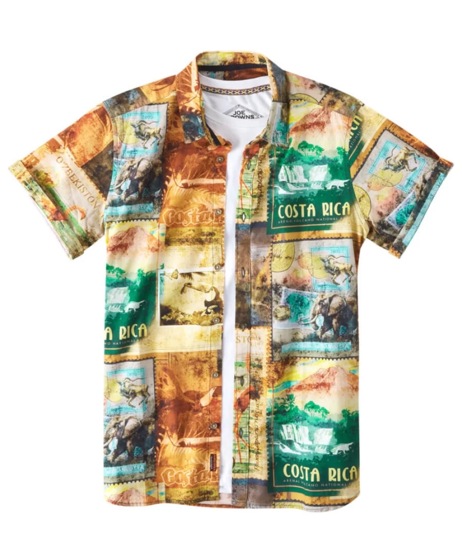 Joe Browns Men's Green Keeping In Touch Casual Shirt