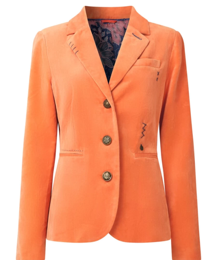 Joe Browns Women's Orange Must Have Moleskin Blazer - Stylish & Elegant Jacket