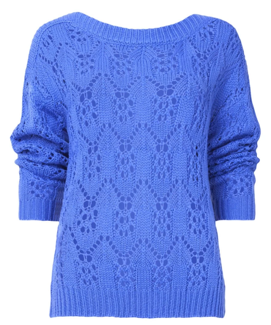 Joe Browns Women's Cobalt Blue Radiant Boat Neck Sweater