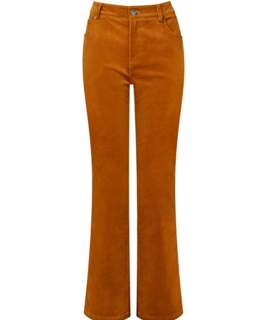 Joe Browns Women's Black Bootcut Corduroy Pants - Stylish & Comfortable Trousers