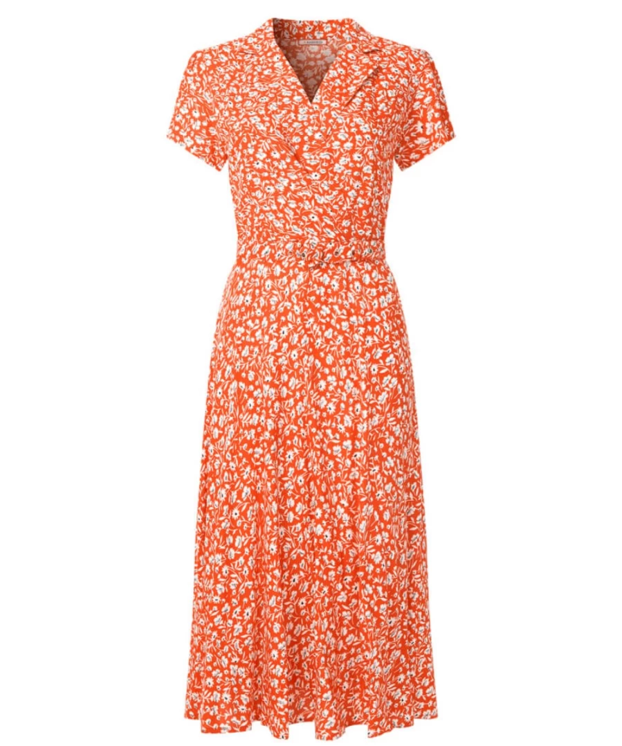 Joe Browns Women's Elouise Floral Tea Dress in Multi Color - Vintage Style Summer Dress