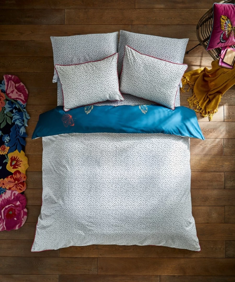 Joe Browns Reversible Beguiling Butterflies Bed Set - Multi Color Comforter & Duvet Cover