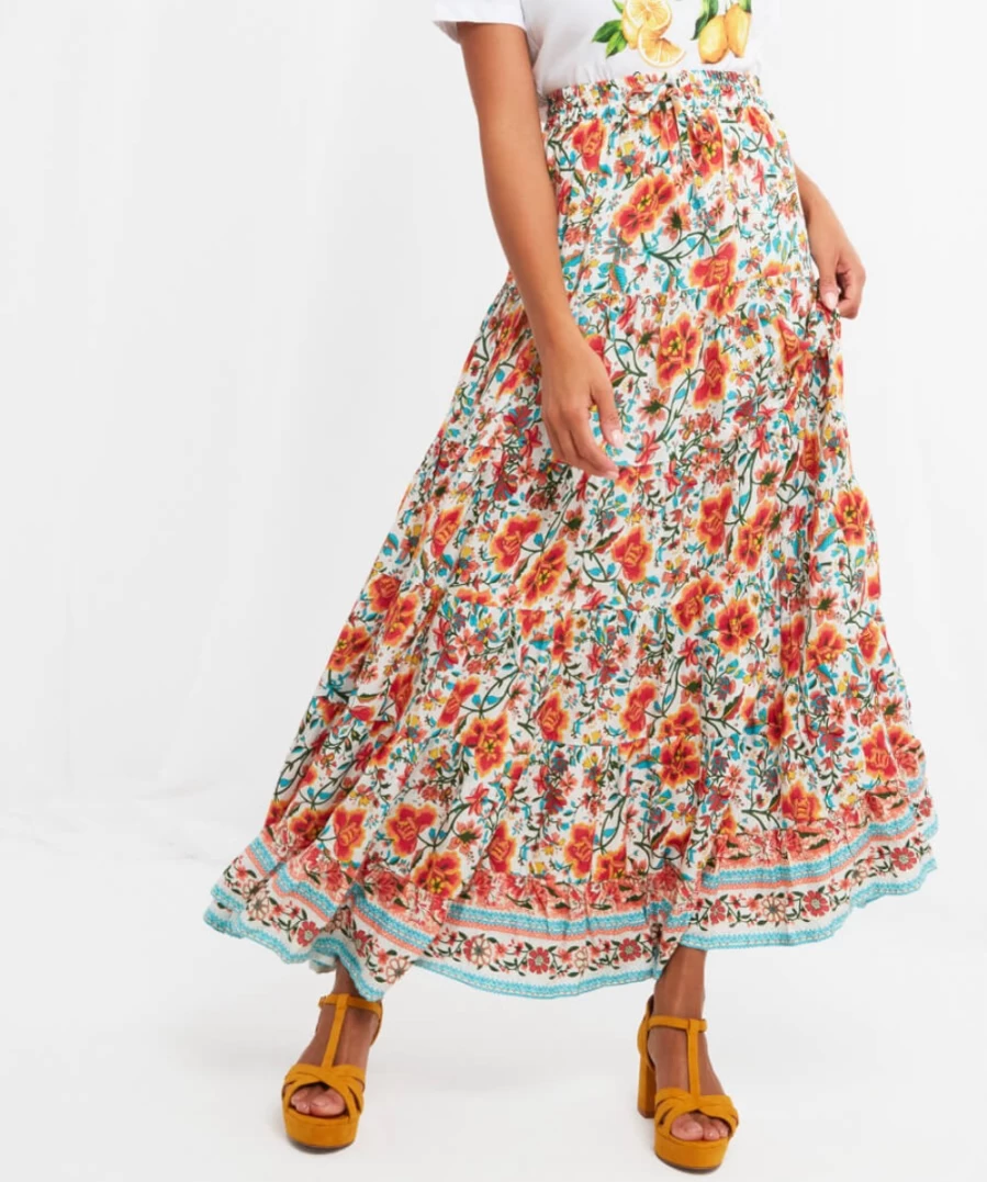 "Joe Browns Women's Summer Days Skirt in Multi-Color – Stylish & Comfortable"